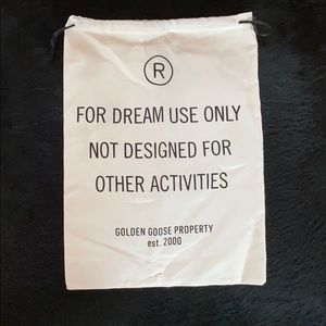 Golden Goose Shoe Dust Bag